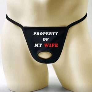 Humorous Black Men's Underwear